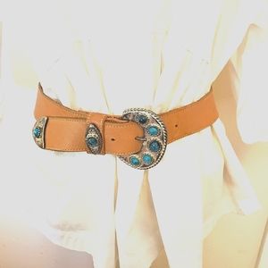 The Leather Shop Vintage Boho Belt.